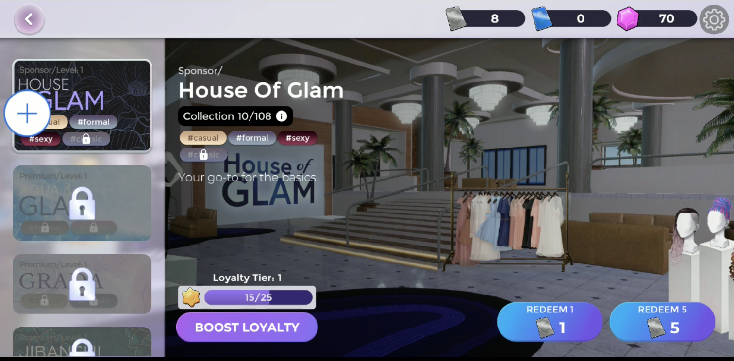 Before: brand screen
