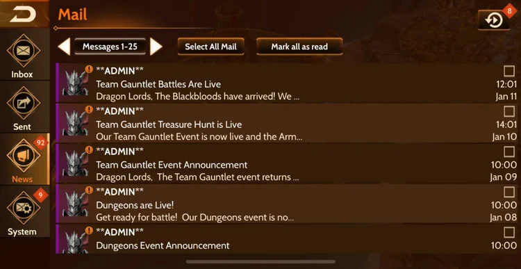 Mail